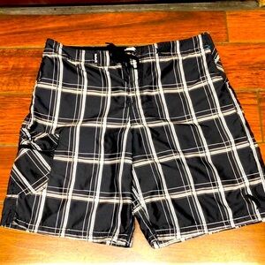 Hurley black board shorts. 33